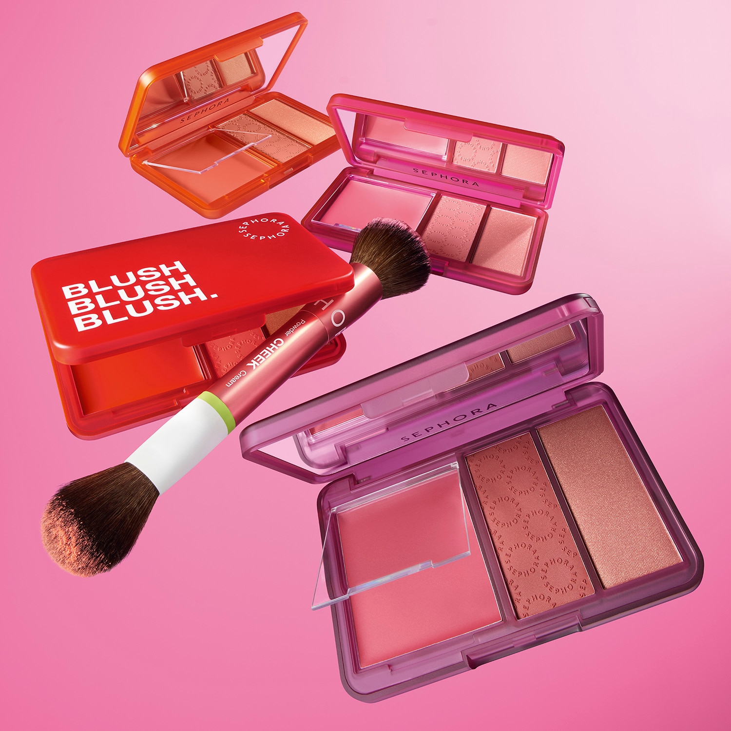 DUO CHEEK BRUSH-25 (BROCHA DE MAQUILLAJE CON DOBLE PUNTA)